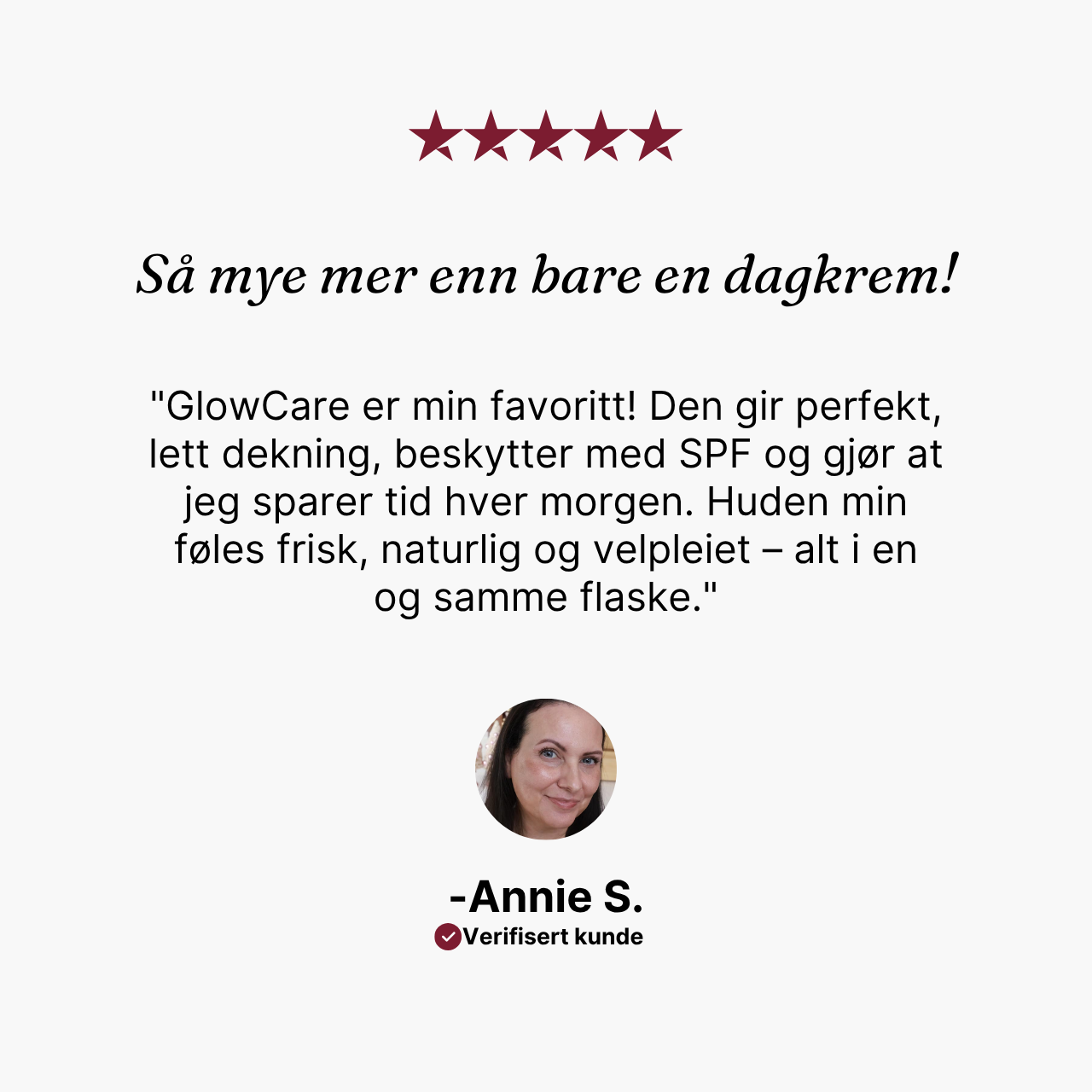 GlowCare Universal Tonet Dagkrem SPF 46